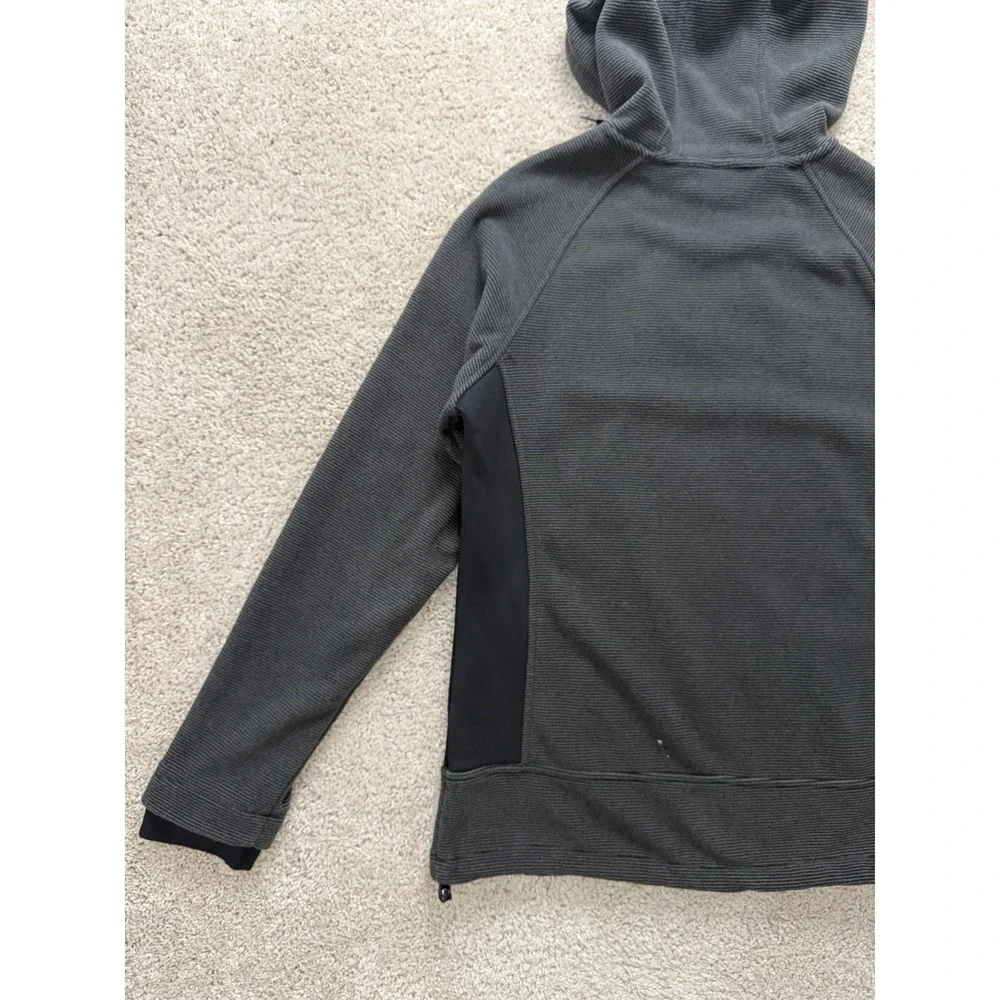 New Balance Heat Grid Textured‎ Full Zip Hooded Jacket Women's Size Medium